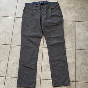 Michael Brandon Gray Casual Pants